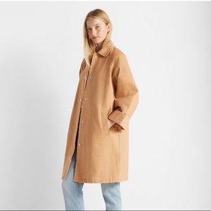 Denim Coat (salmon color)